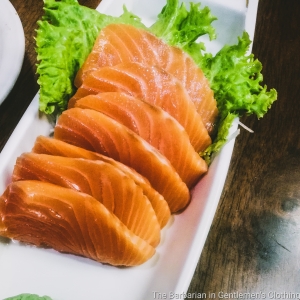 Sakura Salmon Sashimi
